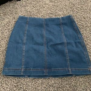 jean skirt from target